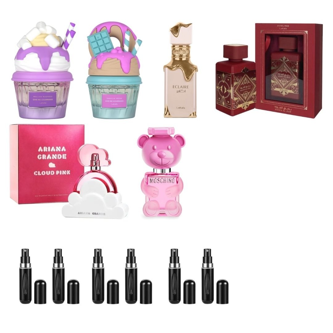 6 PERFUMES+6 PERFUMEROS